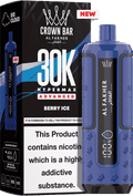 Al Fakhar prefilled pod kit pack of 5 displaying product details & flavour berry ice 