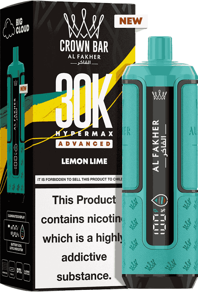 Al Fakhar prefilled pod kit pack of 5 displaying product details & flavour lemon lime