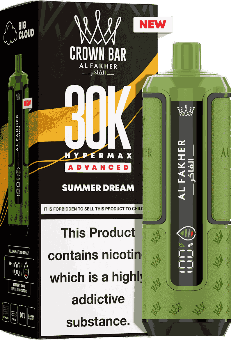 Al Fakher Hypermax 30K Prefilled Pod Kit - Pack of 5