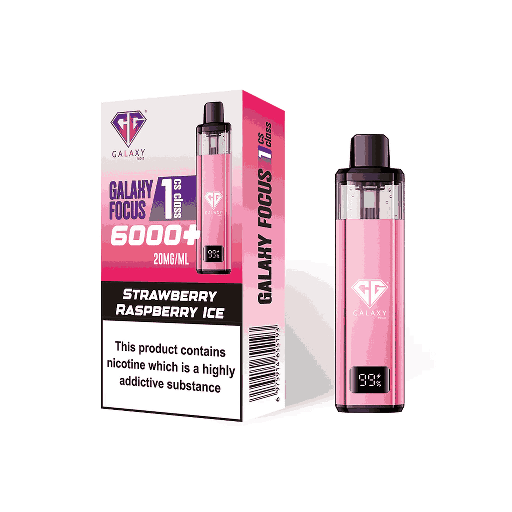Crystal Galaxy Focus 6000 Prefilled Pod Vape Kit - Box of 5