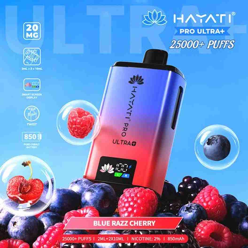 Hayati Pro Ultra Plus 25000 Prefilled Pod Kit - Box of 5