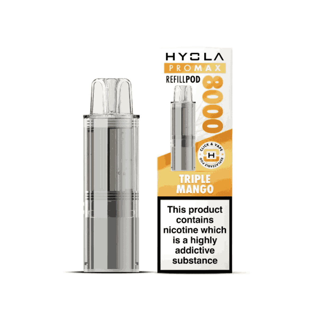 Hyola Pro Max 8000 Prefilled Replacement Pod | Box of 5