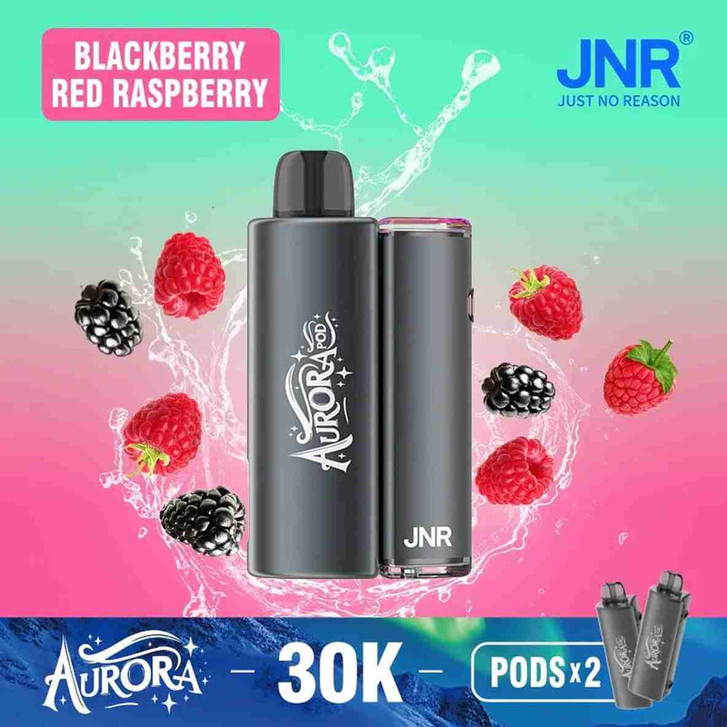 JNR Aurora 30k Puffs Prefilled Pod Vape Kit - Box of 5