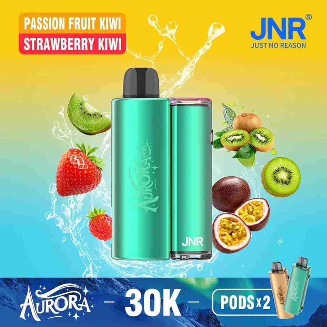 JNR Aurora 30k Puffs Prefilled Pod Vape Kit - Box of 5