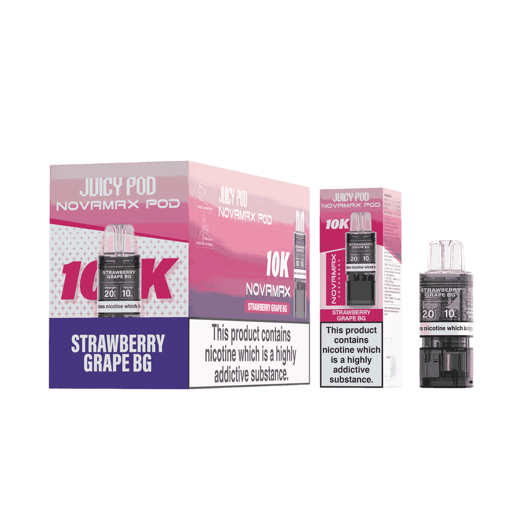 Juicy Pod Novamax 10K Replacement Pods - Pack of 10