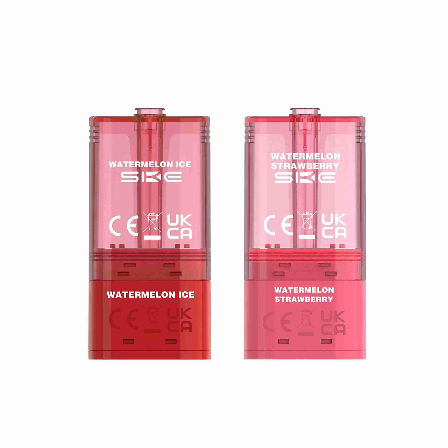 SKE 30k Pro Max Replacement Pods Box of 5 -  with Watermelon Ice and Strawberry flavour Wholesale Price !