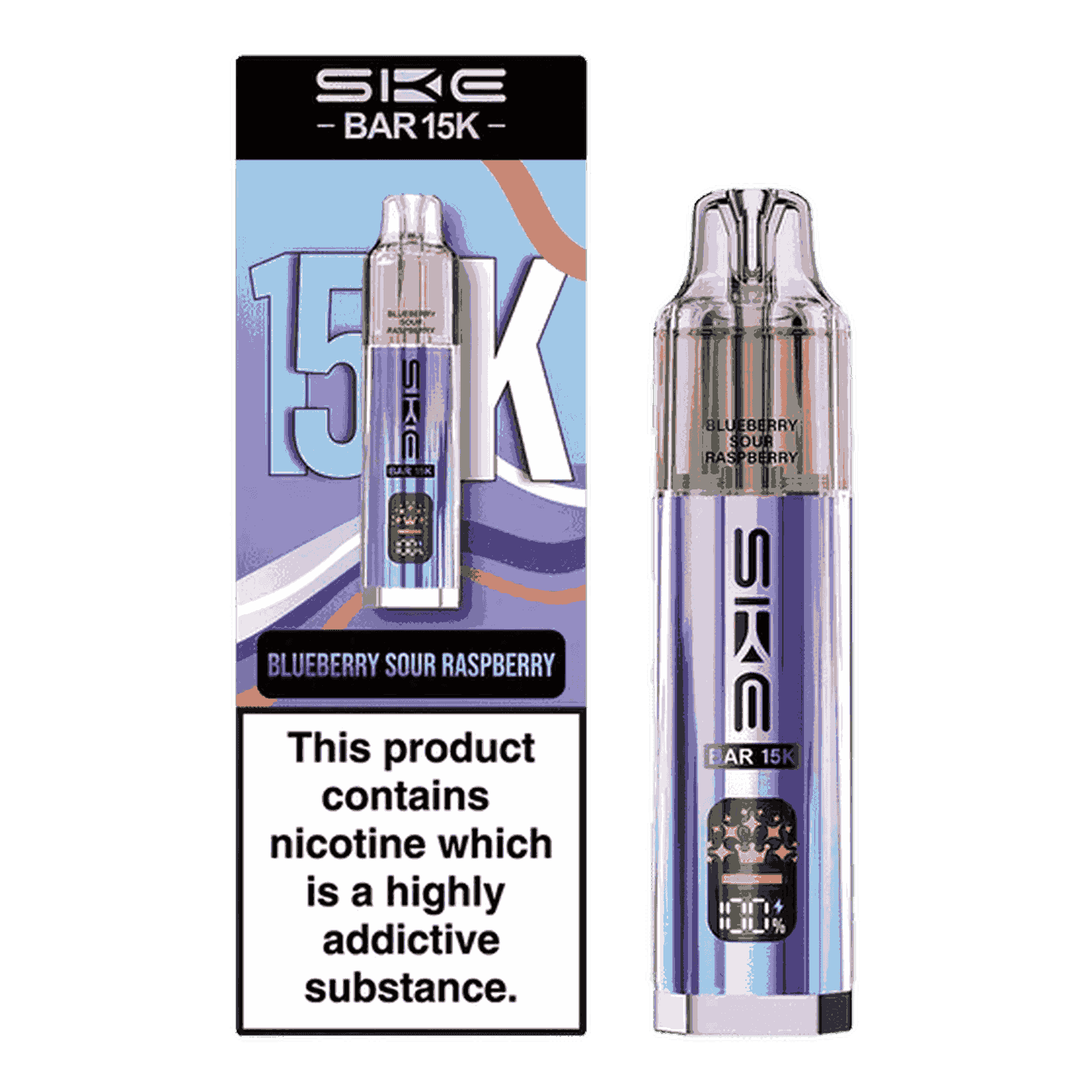 Ske Bar 15k Prefilled Pod Vape Kit Box of 5