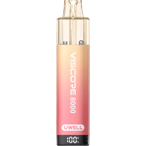 Uwell Viscore 8000 Prefilled Pod Kit Pack of 5, Pineapple Ice Flavour